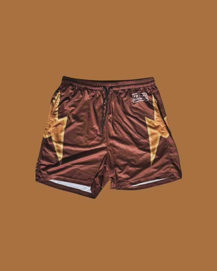 Men's Satin Mesh Shorts